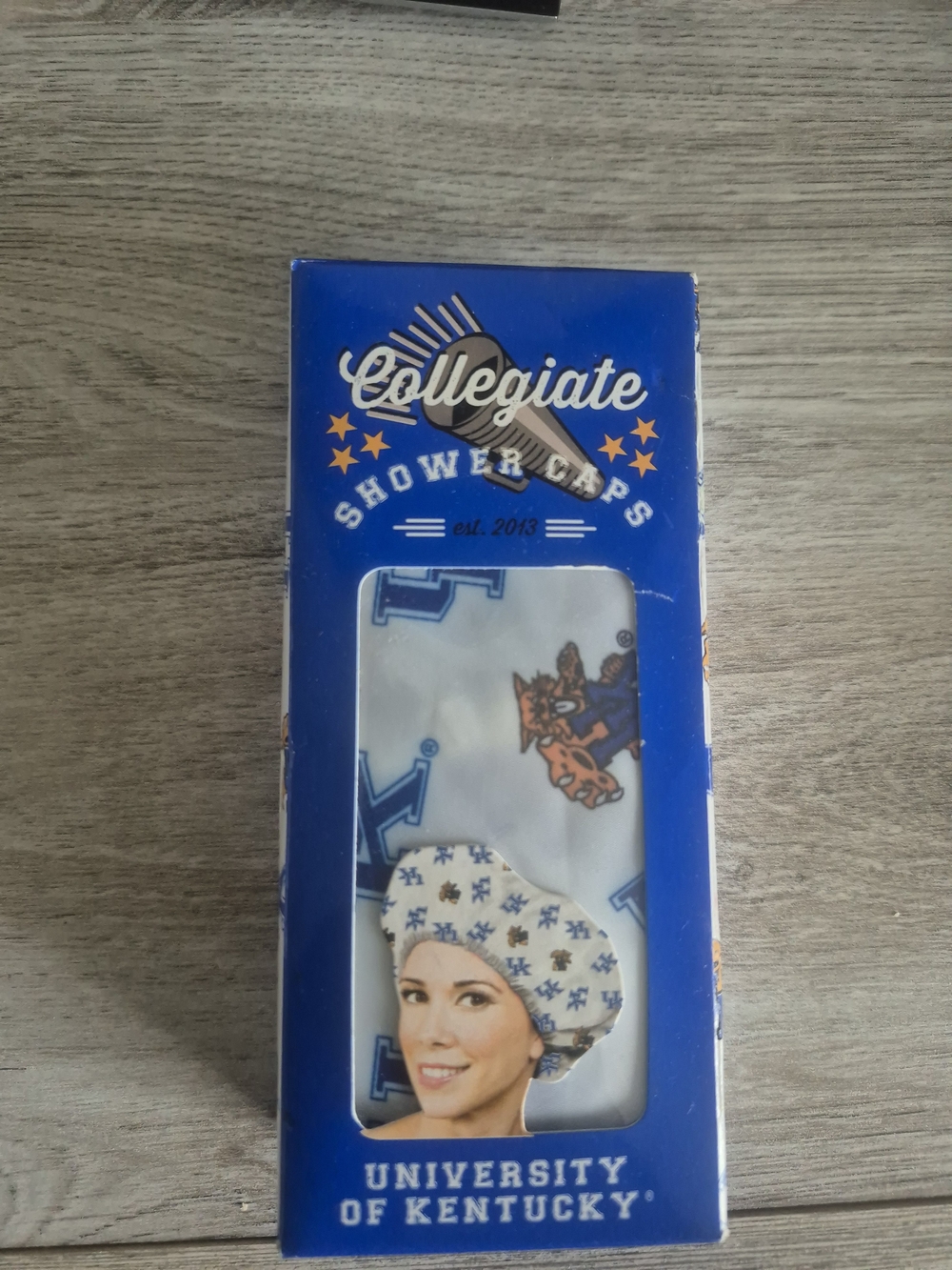University of Kentucky Collegiate Shower Cap - Blue & White